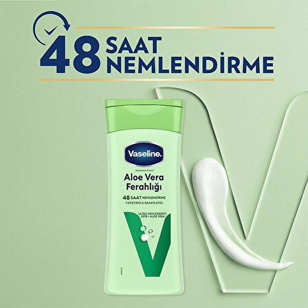 Vaseline Aloe Vera Ferahlığı Vücut Losyonu 200 ml 