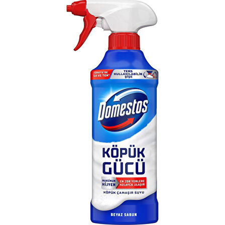 Domestos Köpük Gücü Köpük Çamaşır Suyu Beyaz Sabun 450 ml