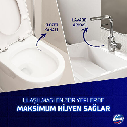 Domestos Köpük Gücü Köpük Çamaşır Suyu Beyaz Sabun 450 ml