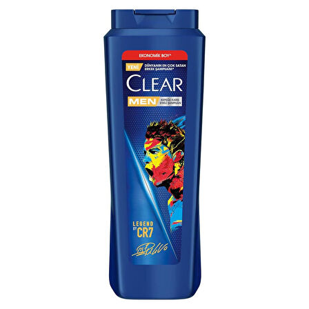 Clear Men Şampuan 500 Ml Legend by CR7 Ronaldo