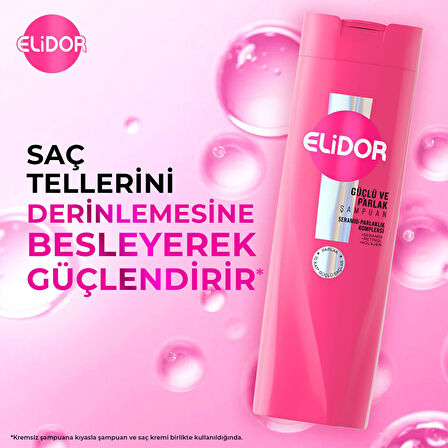 Superblend Saç Bakım Şampuanı Güçlü ve Parlak E Vitamini Makademya Yağı Kolajen 400 ml