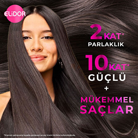 Superblend Saç Bakım Şampuanı Güçlü ve Parlak E Vitamini Makademya Yağı Kolajen 400 ml