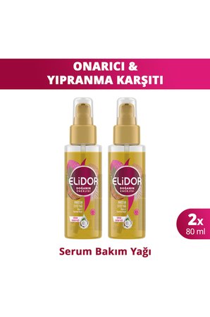 Elidor Doğanın Enerjisi Serum Saç Bakım Yağı Hindistan Cevizi Yağı 80 ml 2 Adet