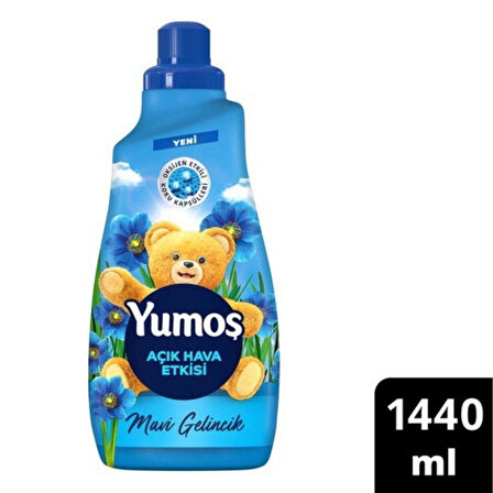 Yumoş Extra Açık Hava Etkisi Mavi Gelincik 1440 Ml