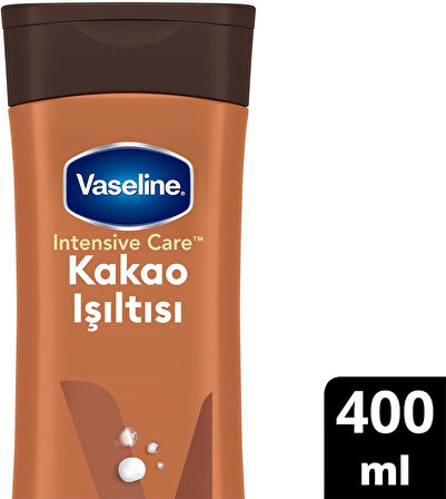 Vaseline Intensive Kakao Işıltısı Besleyici ve Yumuşatıcı Losyon 400 ml
