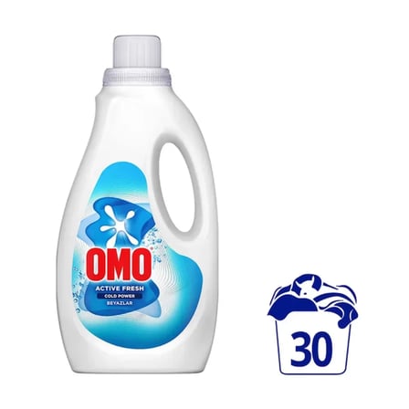 Omo Sıvı Cold Power Active Fresh 1500 ML