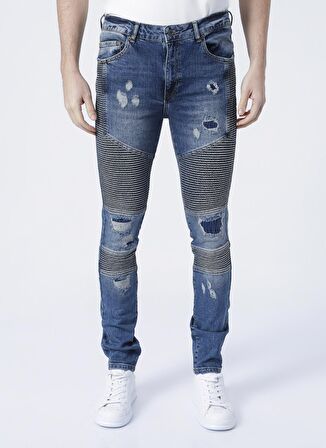 Aeropostale  Skinny Fit Koyu İndigo Erkek Denim Pantolon I-EDPK119