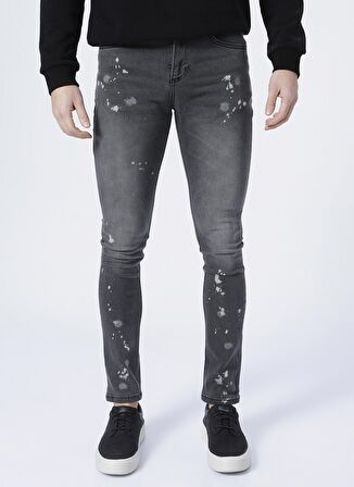 Aeropostale  Skinny Fit Antrasit Erkek Denim Pantolon I-EDPK120