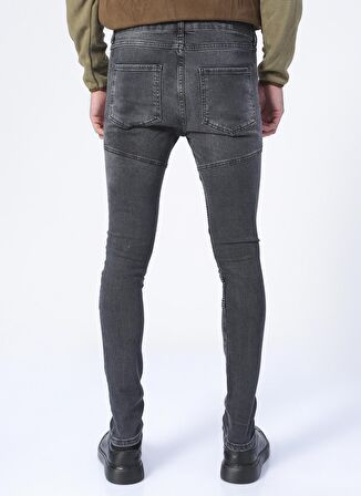 Aeropostale  Skinny Fit Antrasit Erkek Denim Pantolon I-EDPK119