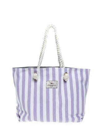 Aeropostale Belvıa Lila Plaj Çantası
