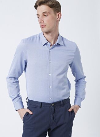 Fabrika Gömlek, 2XL, Mavi