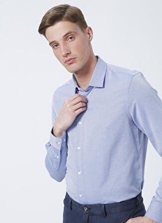 Fabrika Gömlek, 2XL, Mavi