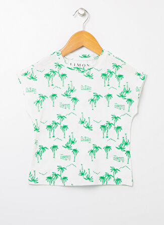 Limon T-Shirt, 13-14 Yaş, Ekru