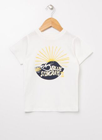 Limon T-Shirt, 13-14 Yaş, Ekru