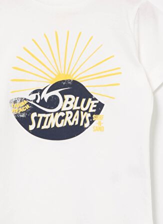 Limon T-Shirt, 13-14 Yaş, Ekru