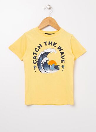 Limon T-Shirt, 13-14 Yaş, Açık Sarı