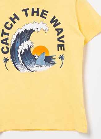 Limon T-Shirt, 13-14 Yaş, Açık Sarı