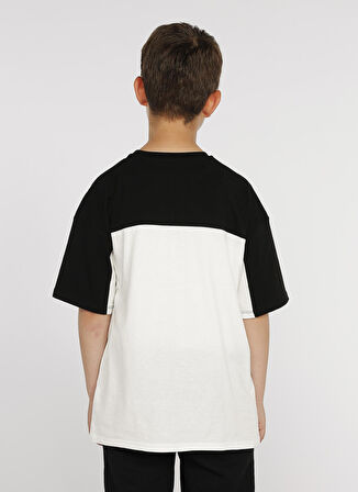 Limon Desenli Siyah Erkek Çocuk T-Shirt BLOCK BOY