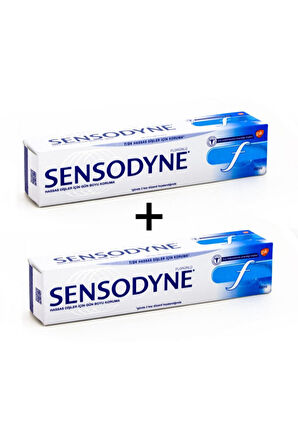 Sensodyne F Florürlü Diş Macunu 100 ML x 2