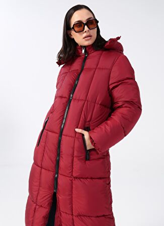 Fabrika Comfort Bordo Kadın Mont CM-DENDER