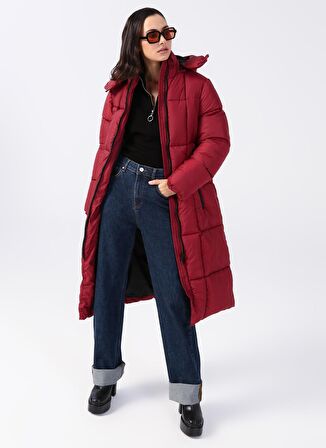 Fabrika Comfort Bordo Kadın Mont CM-DENDER
