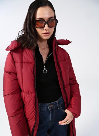 Fabrika Comfort Bordo Kadın Mont CM-DENDER