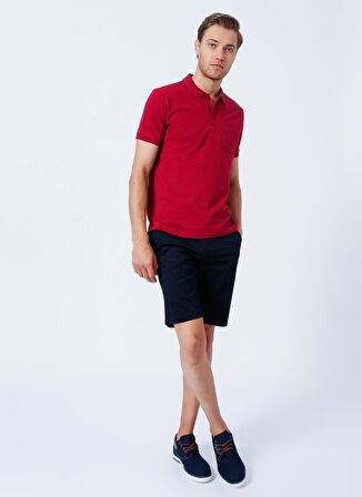 Polo Yaka Düz Bordo Erkek T-Shirt NOBRO K CEPLI