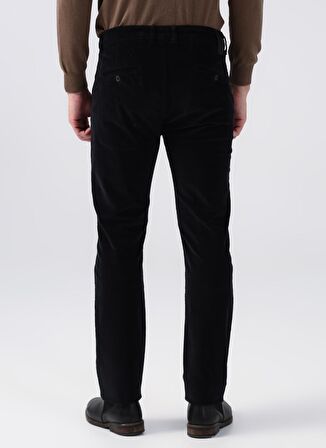 Fabrika Comfort Normal Bel Dar Paça Siyah Erkek Chino Pantolon CM PNT 607