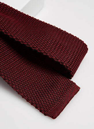 Fabrika Bordo Erkek Kravat SS23-ÖK01
