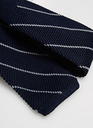 Fabrika Lacivert - Gri Erkek Kravat SS23-ÖK02