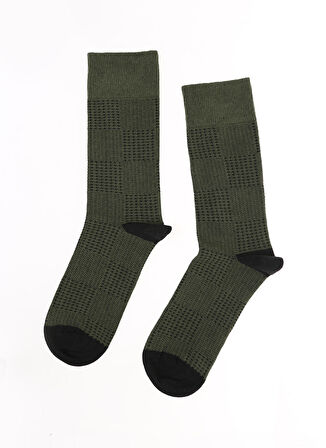 Fabrika Haki Erkek Soket Çorap FAB-NS-35