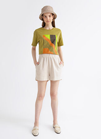 %50 Viskoz, %20 Keten, %15 Pamuk, %15 Polyester