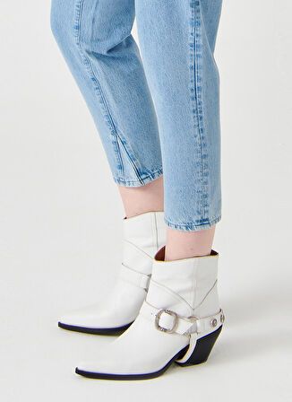 Denim Trip Normal Bel Ankle Paça Havuç Açık İndigo Kadın Denim Pantolon DTK329 Açık Indigo