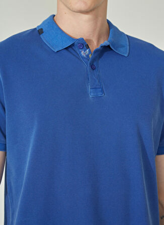 Fabrika Polo Yaka Düz Saks Erkek T-Shirt CHESTER