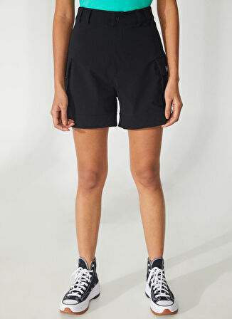 Discovery Expedition Siyah Kadın Kargo Şort W-SABRINA