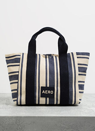 Aeropostale Lacivert Kadın 38x27x15 Plaj Çantası PLAJ-USTER