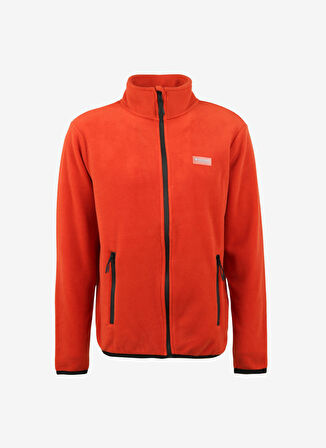 Kiremit Erkek Kapüşonlu Polar Sweatshırt D3WM-SWT2