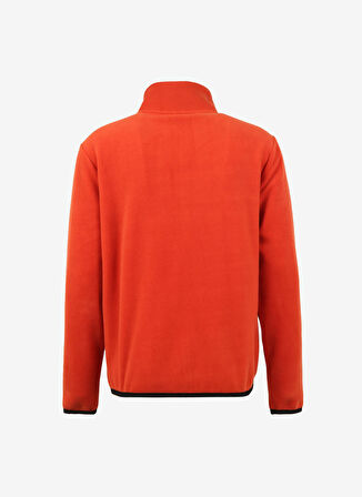 Kiremit Erkek Kapüşonlu Polar Sweatshırt D3WM-SWT2