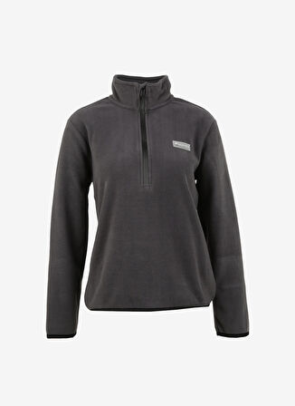 Antrasit Kadın Kapüşonlu Polar Sweatshırt D3WL-SWT26