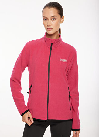 Pembe Kadın Kapüşonlu Polar Sweatshırt D3WL-SWT27