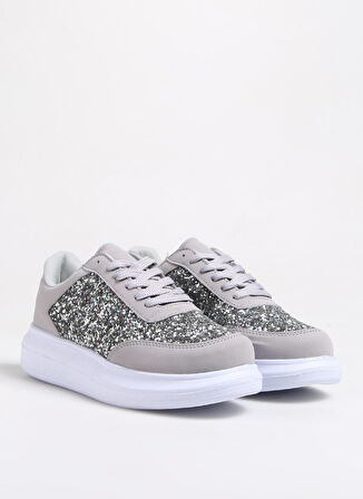 F By Fabrika Gri Kadın Sneaker STARLY