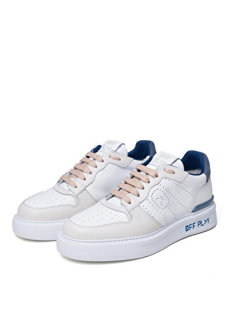 Off Play Beyaz - Mavi Erkek Sneaker X-M FIRENZE 3 LH 02 72