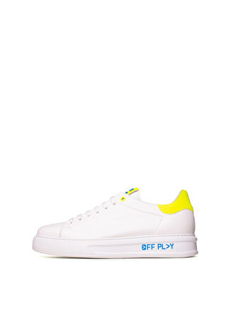 Off Play Beyaz - Sarı Erkek Sneaker X-M FIRENZE 1 CV 02