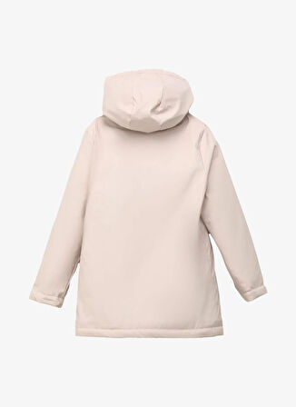 Pembe Kız Çocuk Kapüşon Yaka Standart Fit Kaban C3WG-MNT01