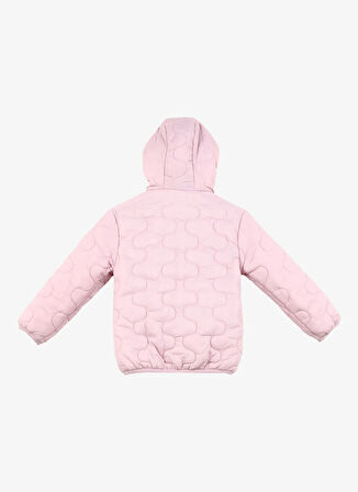 Pembe Kız Çocuk Dik Yaka Standart Fit Kapitone Mont C3WG-MNT07