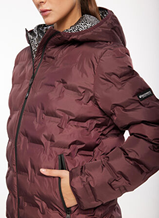 Mürdüm Kadın Mont D3WL-MNT2