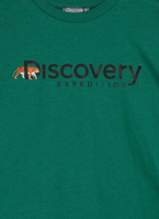 Discovery Expedition Baskılı Yeşil Erkek Çocuk T-Shirt D3WB-TST2