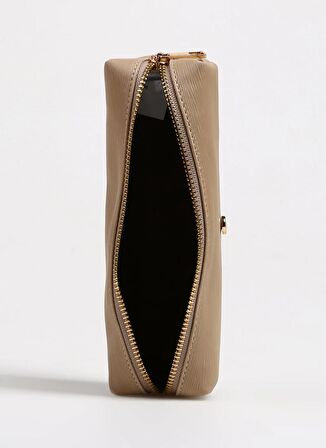 F By Fabrika Koyu Bej Kadın 20x7x5 Kalem Kutusu ANAHIT