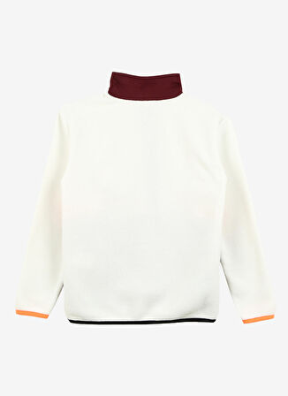 Beyaz Erkek Çocuk Dik Yaka Sweatshirt D3WB-SWT11