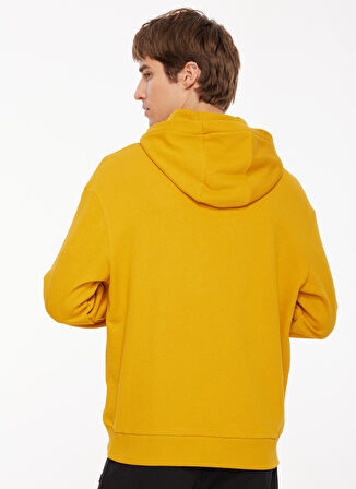 Hardal Erkek Kapüşonlu Nakışlı Sweatshirt D3WM-SWT28
